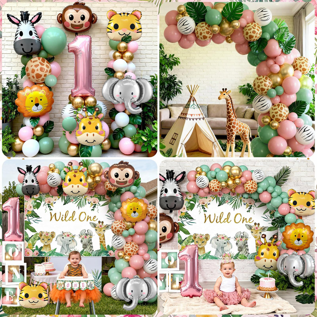 SNLN birthday crown banner offers a cute focal point for photos.