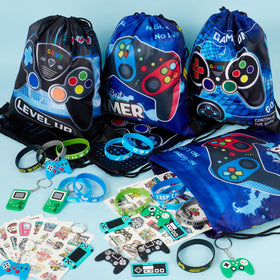 SNLN classroom prizes featuring game themed goodies
