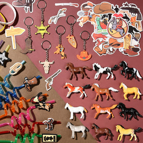 SNLN gift-ready western party supplies enhance themed celebrations.