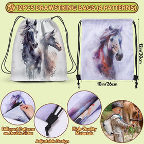 SNLN horse keychains durable keepsakes from the party