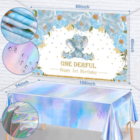 SNLN hot air foil balloons add height and whimsy to the decor
