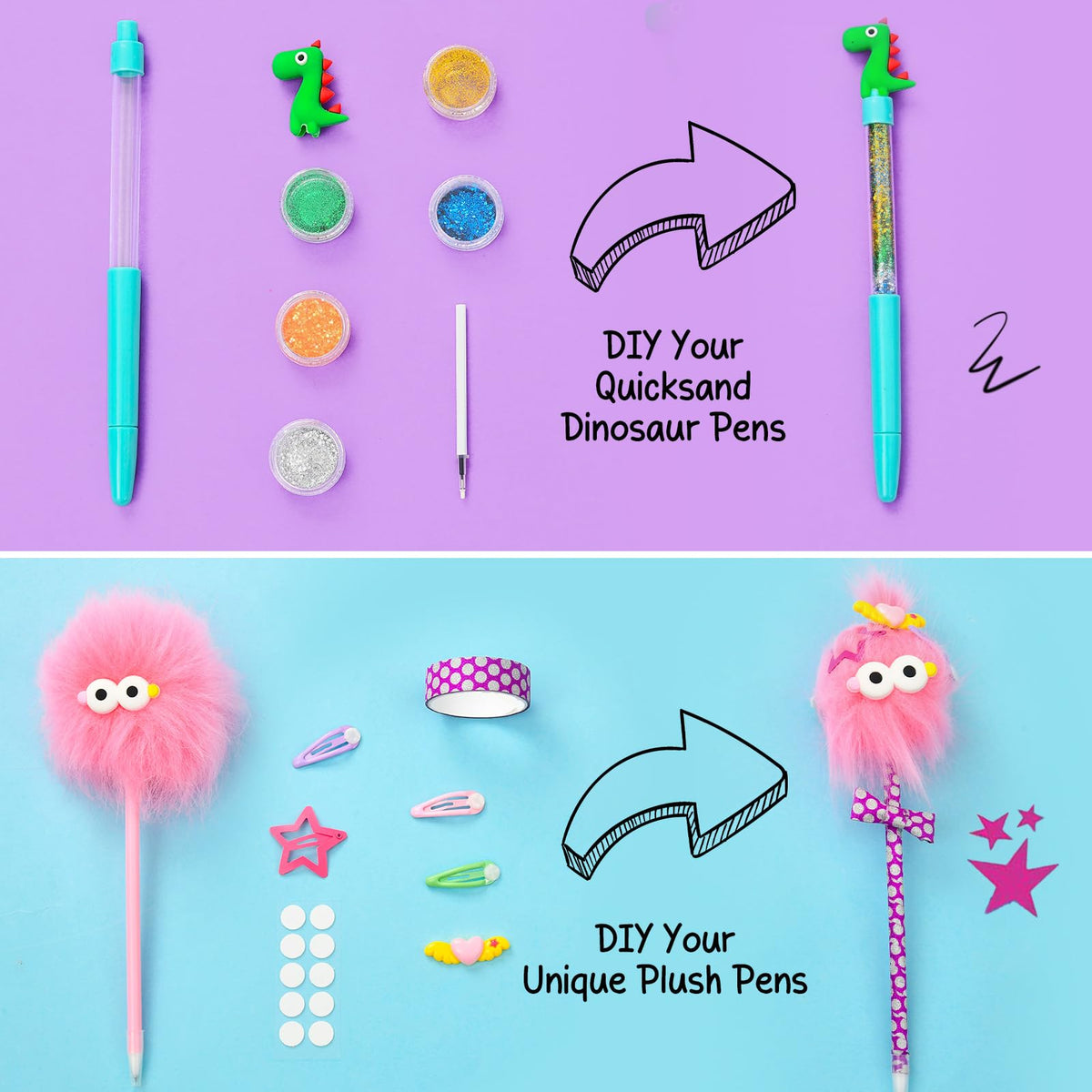 SNLN leak-proof caps and funnels support tidy, beginner-friendly crafting.