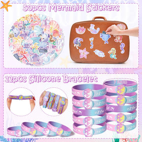SNLN Mermaid hair ties help secure hairstyles during play