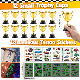 SNLN mini trophy awards offering collectible prizes at party play