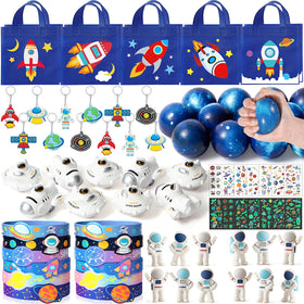 SNLN outer space gift bags with bold designs for party favors and easy cleanup.