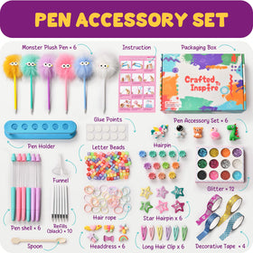 SNLN pen-creator-studio storage case showcases organized, display-ready crafts.