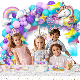 SNLN unicorn theme party supplies for memorable moments