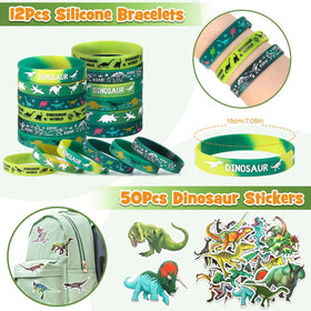 SNLN reusable dinosaur gift bags simplify party post-play cleanup.