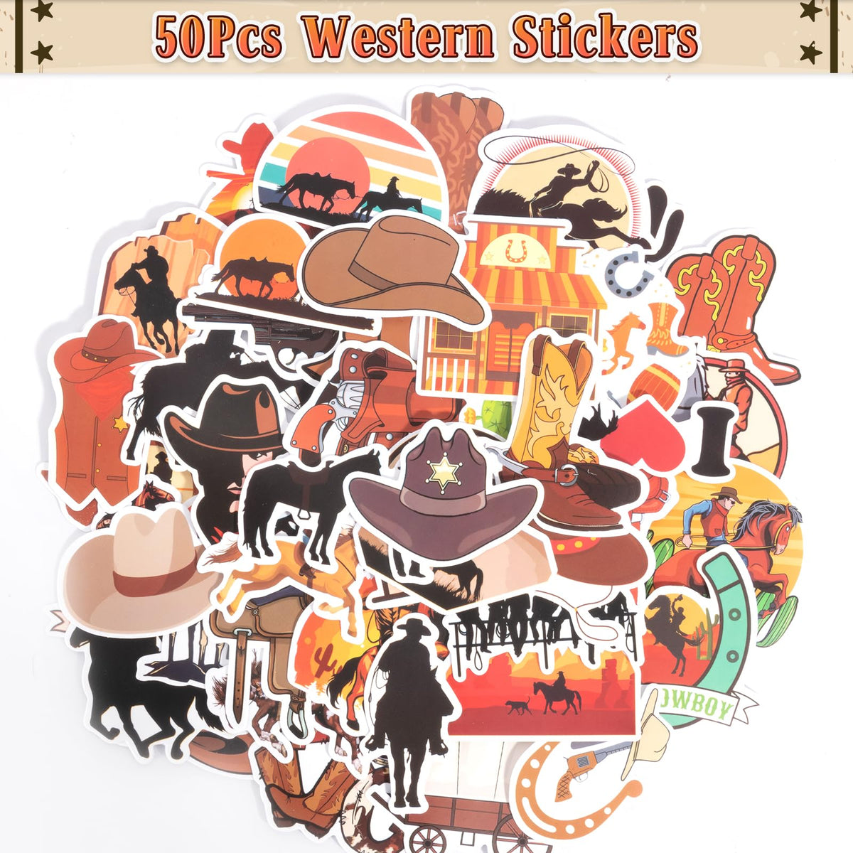 SNLN party favor assortment fuels rodeo themed activities.