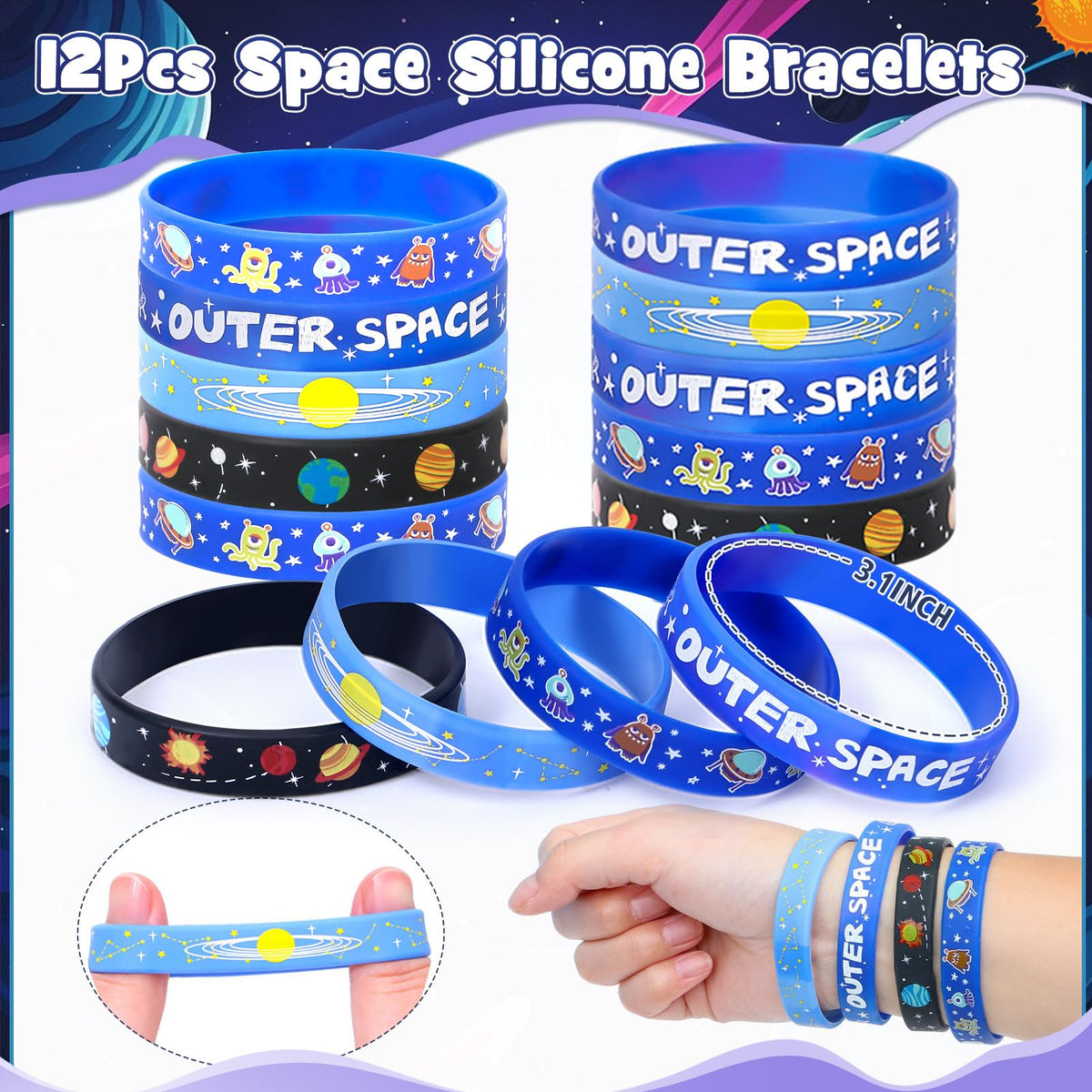 SNLN space stamps for creative invitations and crafts