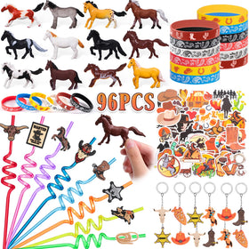 SNLN western horse toy miniature for party games and rodeo play.