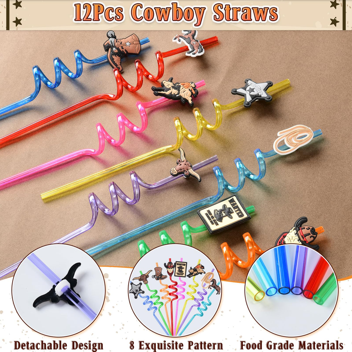 SNLN western keychain collection adds shiny accents to party favors.