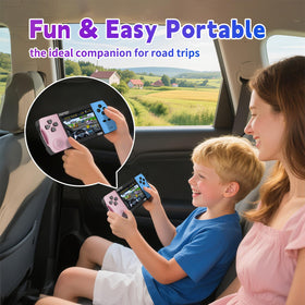 SNONBROS kid-friendly design with one-button start.
