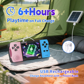 SNONBROS rechargeable 1800mah battery powers long play.
