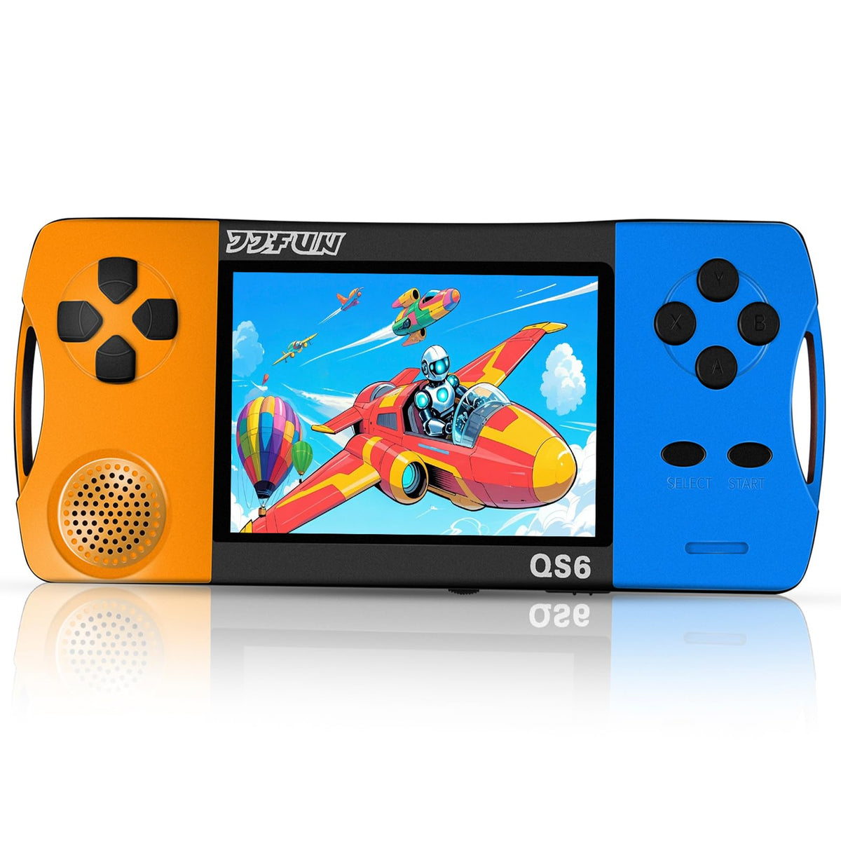 SNONBROS portable console with a compact design for easy travel and play anywhere