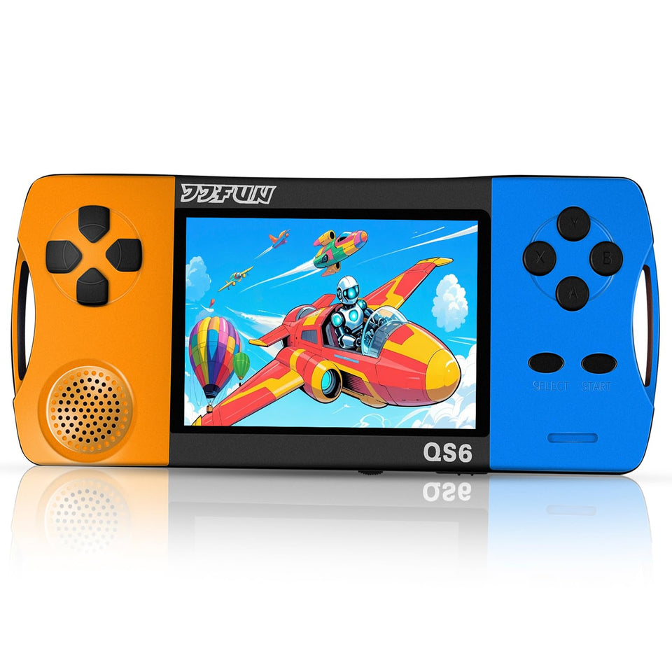 SNONBROS portable console with a compact design for easy travel and play anywhere