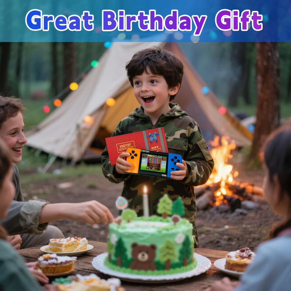 SNONBROS travel-ready handheld, ideal for birthdays and gifts