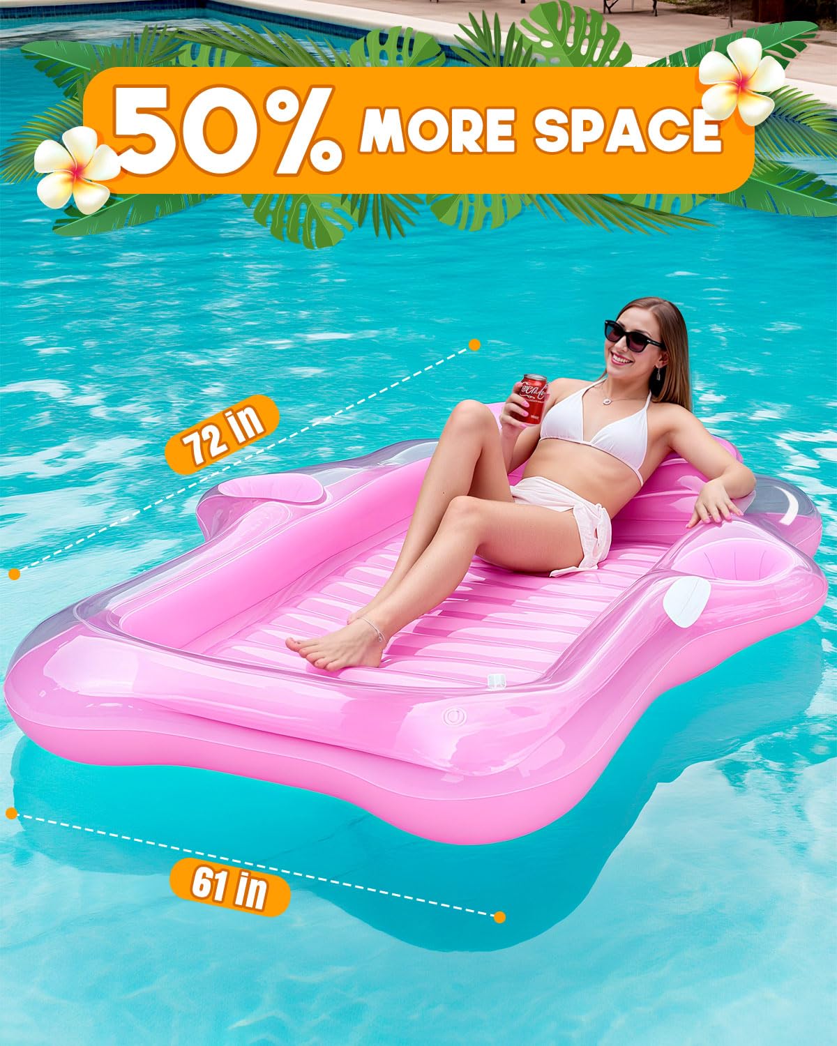 Snowalva summer gift-ready pool lounge ideal for pool parties