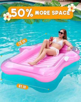 Snowalva summer gift-ready pool lounge ideal for pool parties