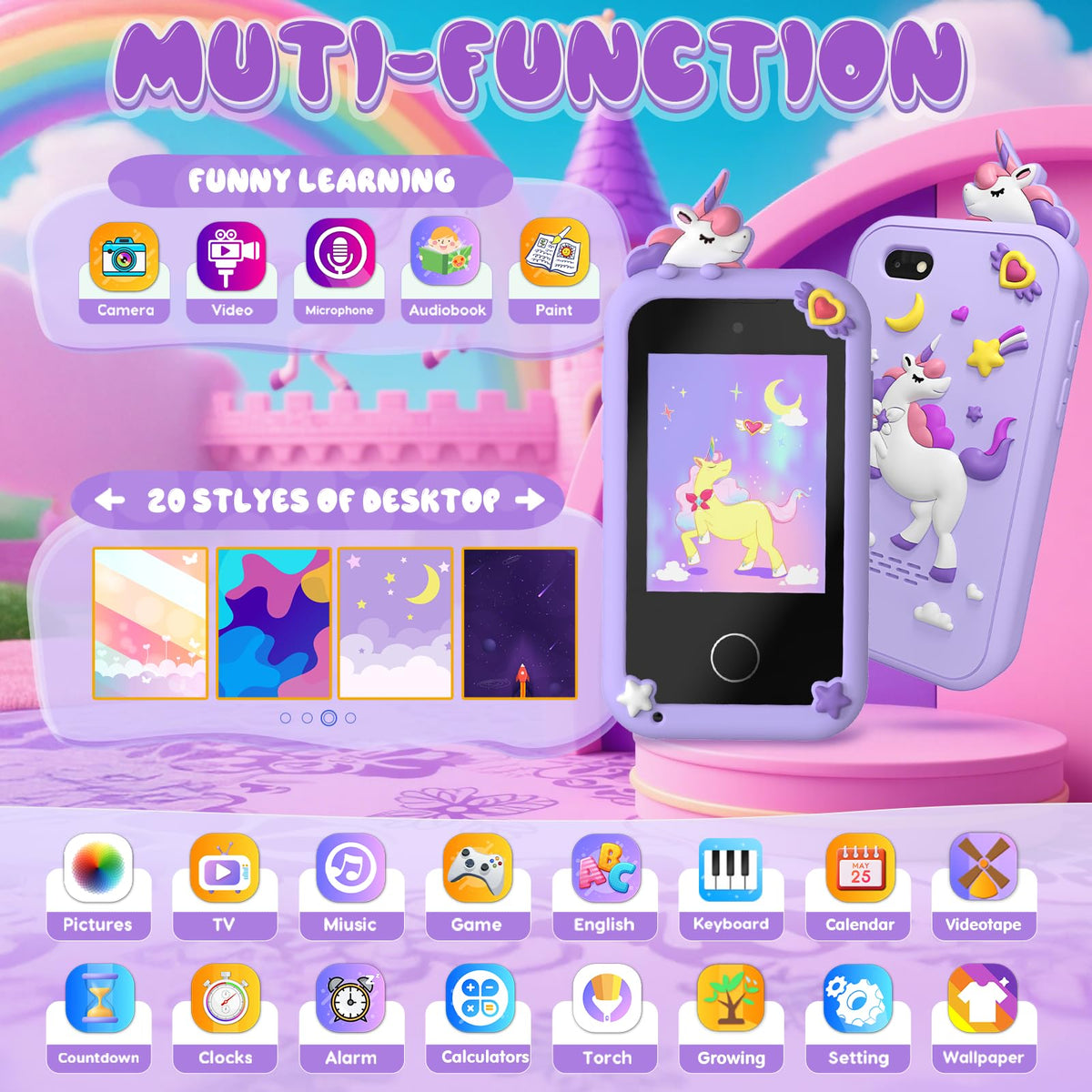 SnowCinda device displays 20 learning games to boost memory and problem solving
