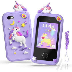 SnowCinda Kids Smart Phone with 2.8-inch touchscreen for safe, screen-based play