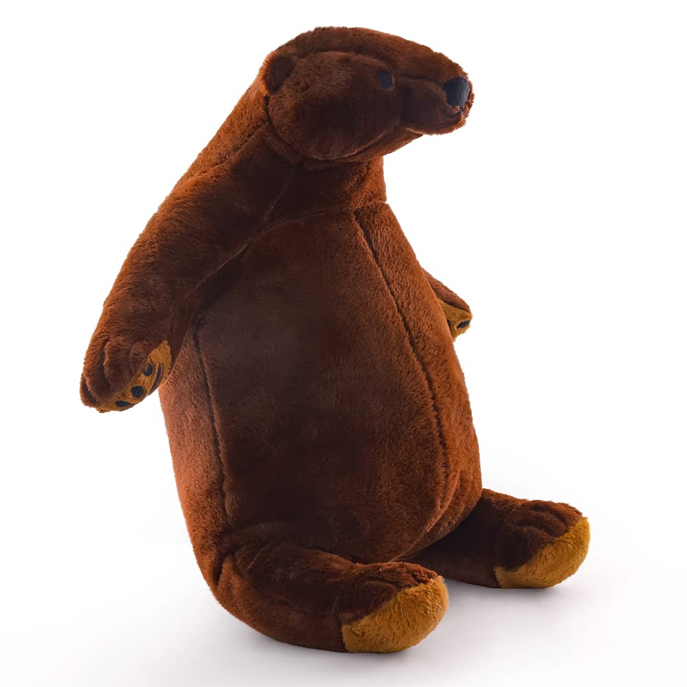 SNOWOLF Djungelskog bear hugging pose, 60 cm, ideal bedtime companion
