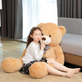 SNOWOLF gift box packaging highlights a ready-to-gift teddy bear.