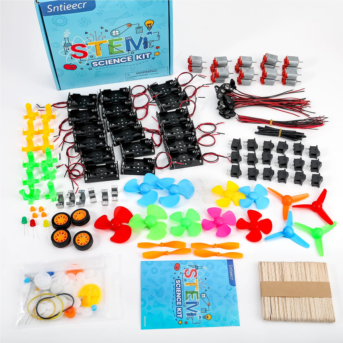 Sntieecr educational science kit highlighting gears and parts
