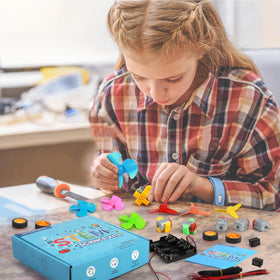 Sntieecr LED lights and switches for interactive circuits