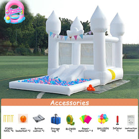 SnuggleBounce inflatable slide detail emphasizes safe, thrilling play