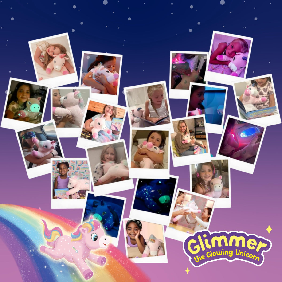 SNUGSHINE machine washable unicorn simplifies cleanup after playtime.
