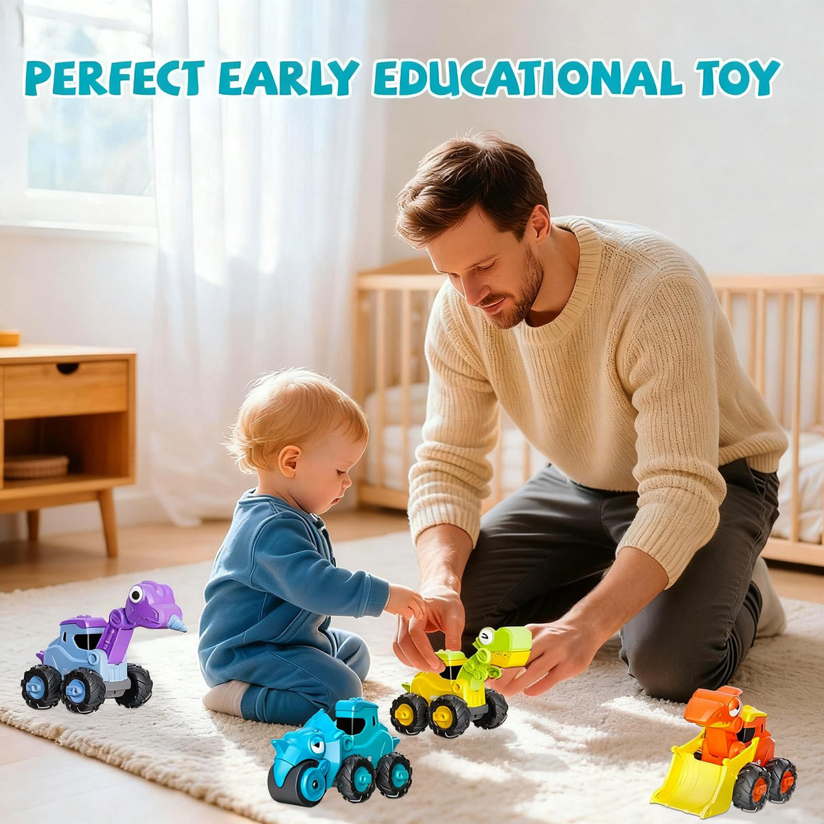 Snugzy smooth edges – safe for toddlers with rounded corners and sturdy build.