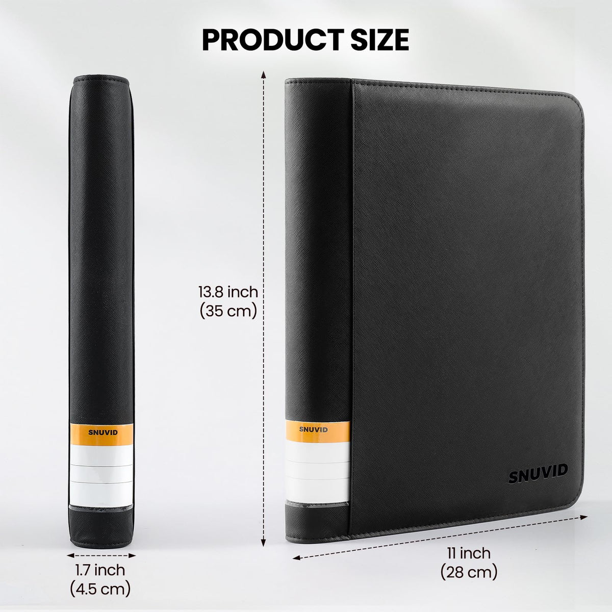 Snuvid side-label aids quick identification of your collection
