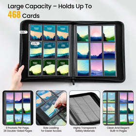 Snuvid side-loading pocket keeps cards secure during transport