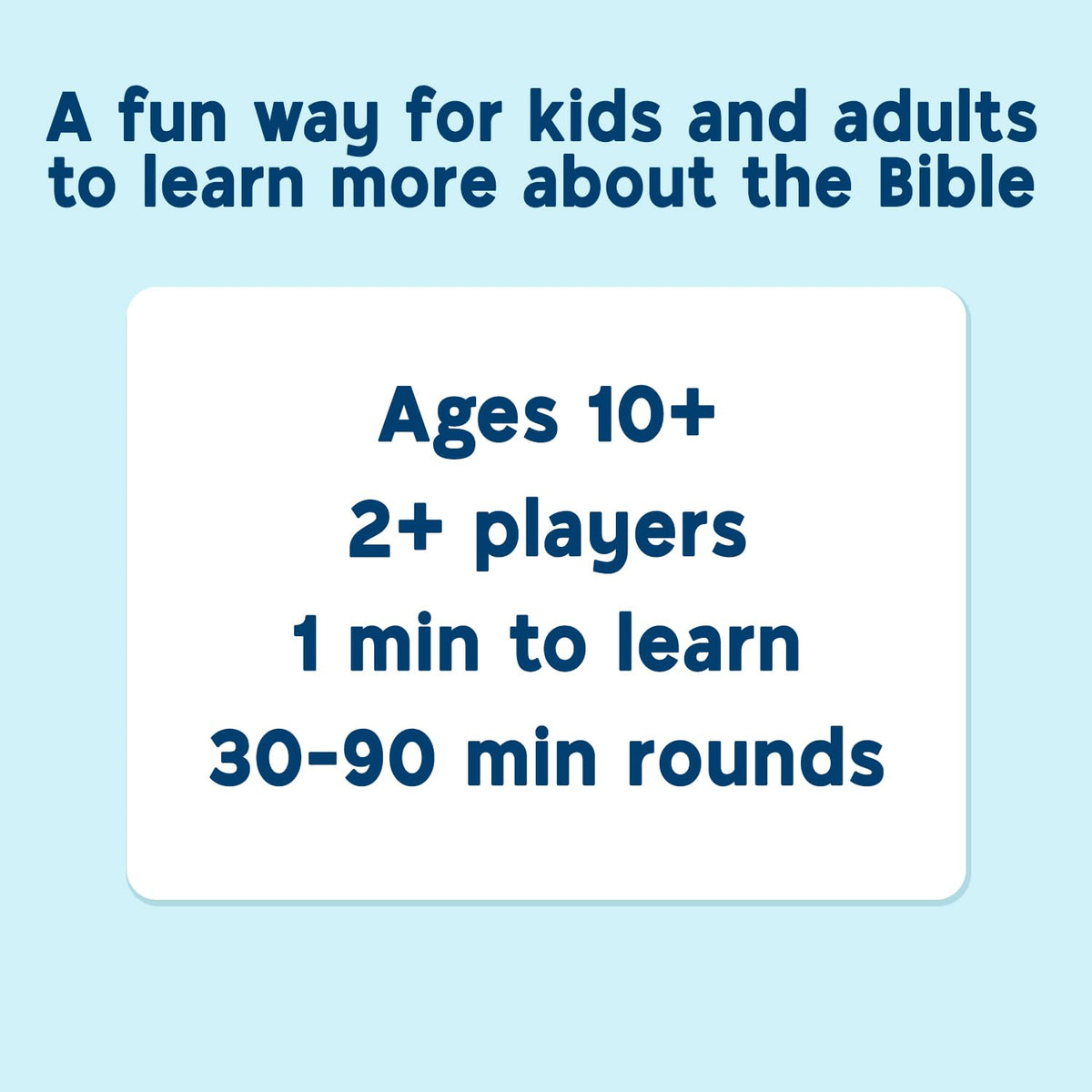 SO YOU THINK YOU KNOW THE BIBLE 300 cards offer hours of replayable trivia