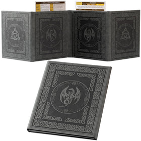 Soar Forge DM Screen with four-wide panels offers spacious notes for quick reference.