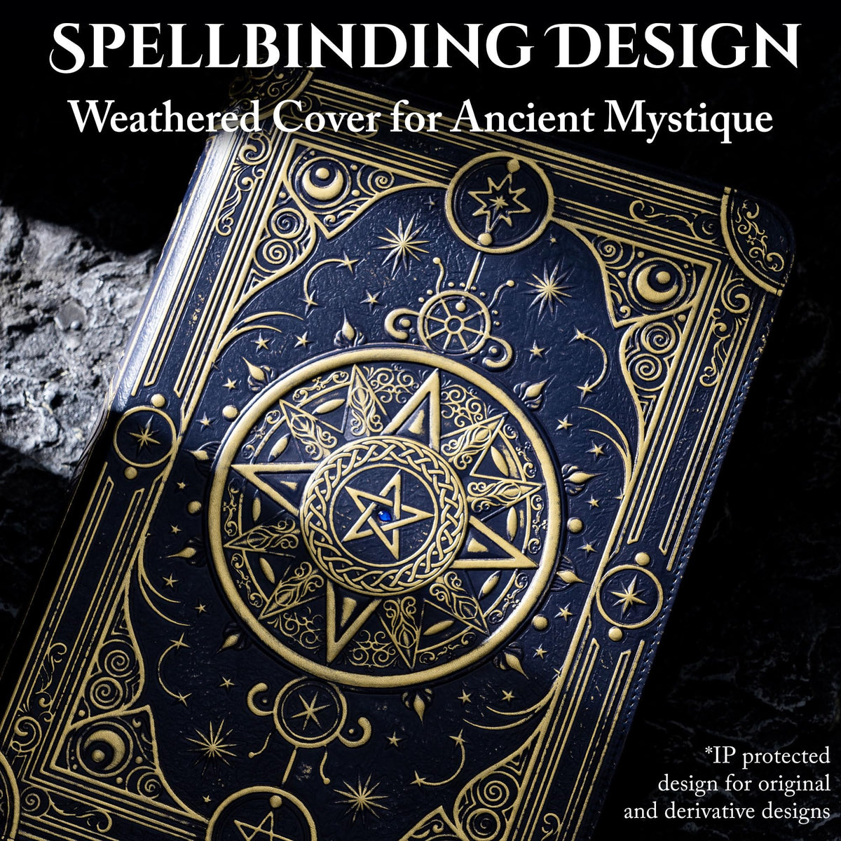 Soar Forge Star Mage binder 3D embossing highlights mystical symbols for collector appeal.