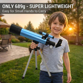 Sobrzy backyard setup for easy, quick star-gazing sessions.