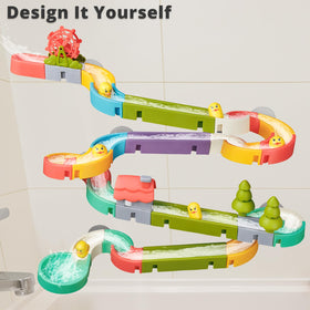 SOCBTNSO bath play set features multiple pieces for creative water fun.