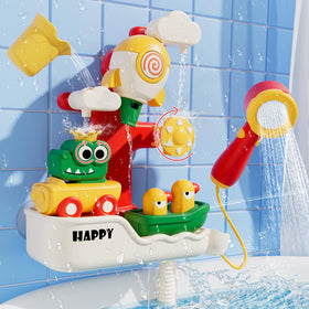 SOCBTNSO FlowFun main unit showcasing 4-in-1 bath adventure
