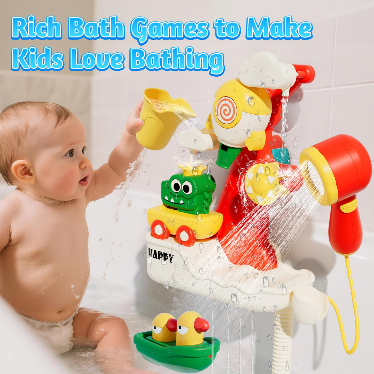 SOCBTNSO FlowFun scoop cup triggering cascading water effects
