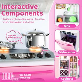 SOCBTNSO safe ABS plastic with rounded edges ensures durable kid-friendly play.