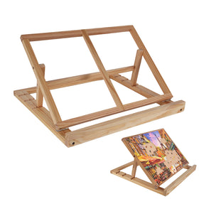SoeKoa Tely Puzzle Board Stand assembled for stable, comfortable puzzling sessions.