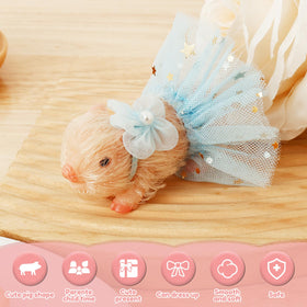 SOEWWEKLAX pig doll headband adds cute dress-up detail.