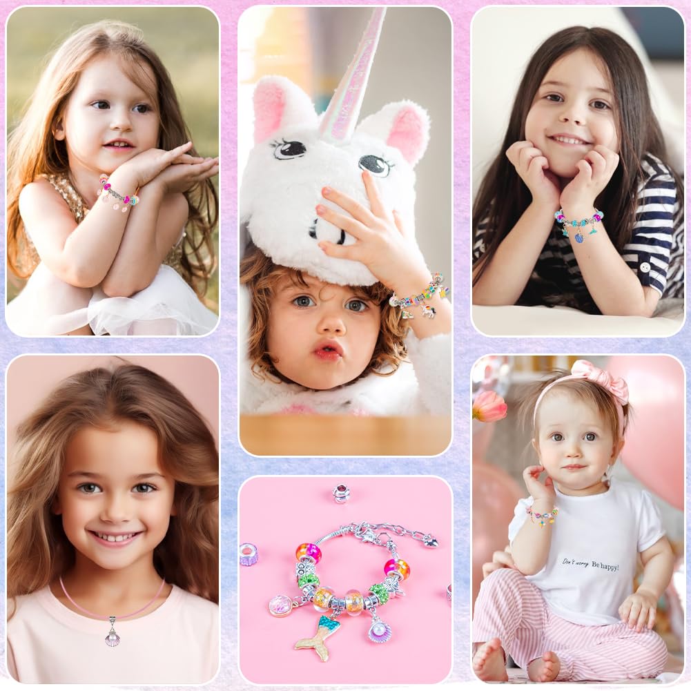 Assorted Sofier beads and pendants for Mermaid, Christmas, and Valentine themes