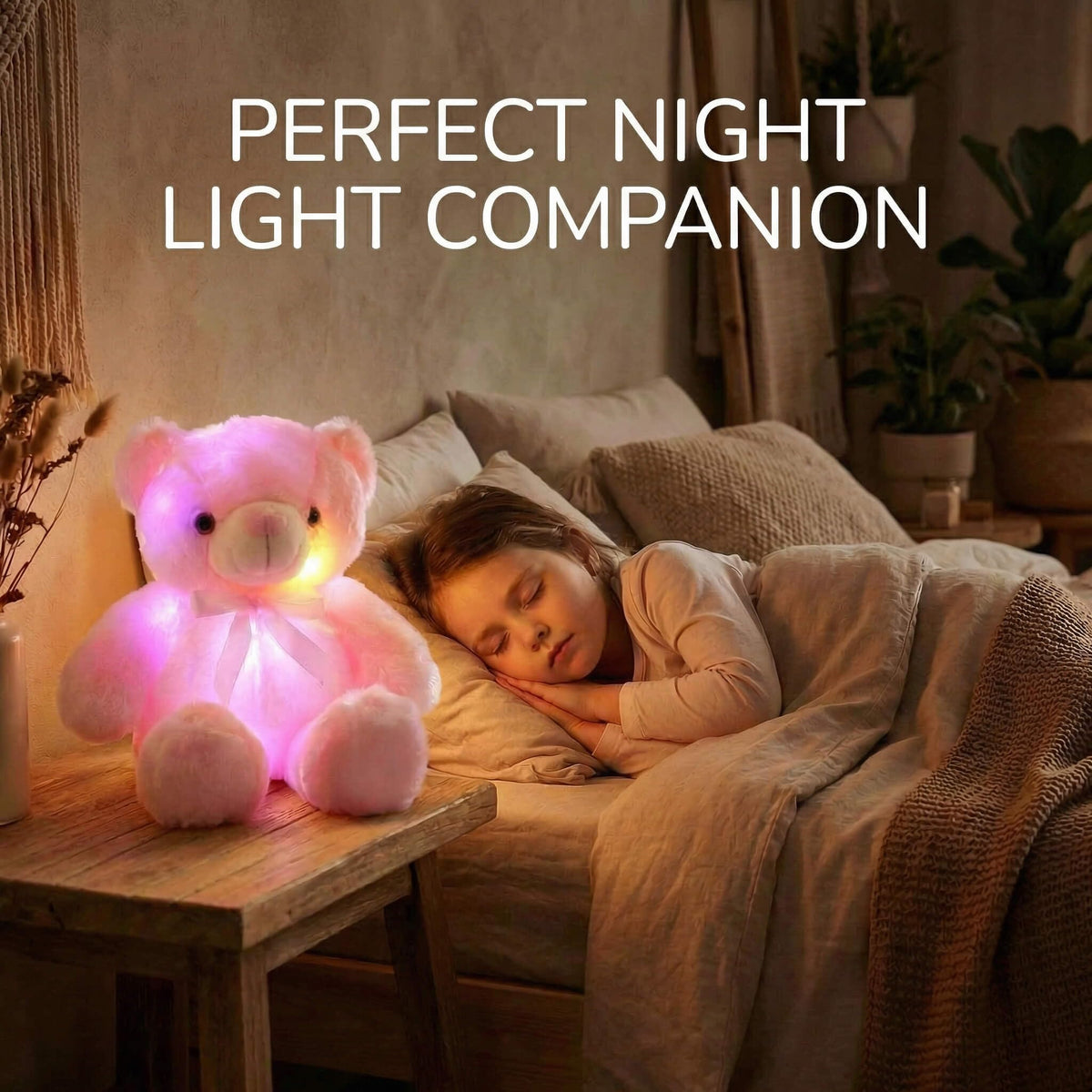 Sofipal teddy bear packaging and unboxing reveal gift appeal.
