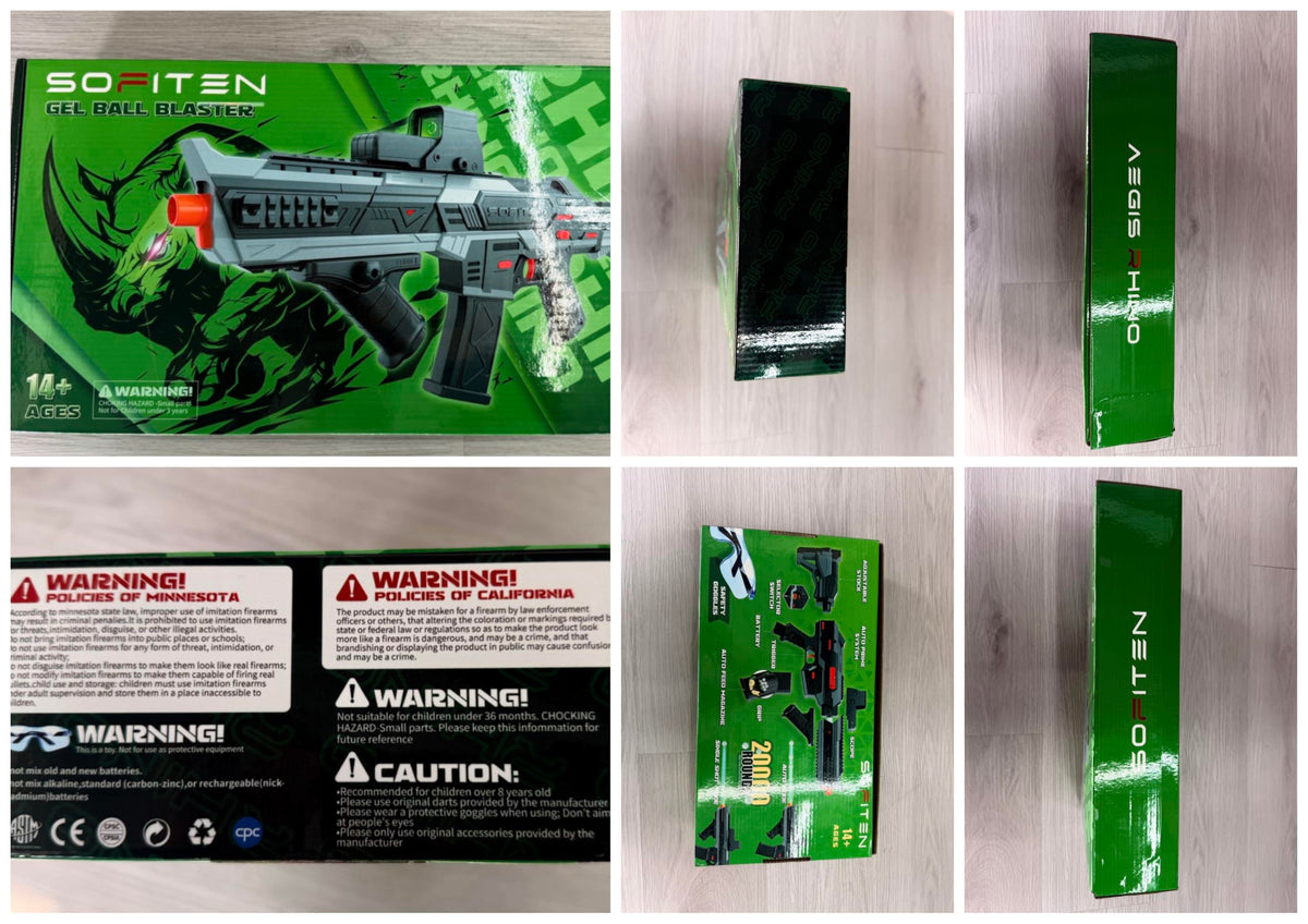 SOFITEN degradable gellets minimize cleanup after battles