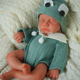 SoftMARY 12-inch full silicone reborn for lifelike cuddling and handling.