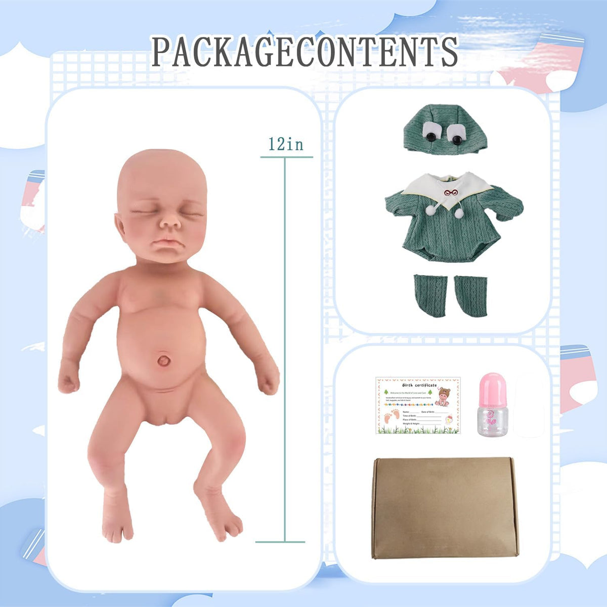 Softmary educational reborn doll—great for midwife or classroom demonstrations.