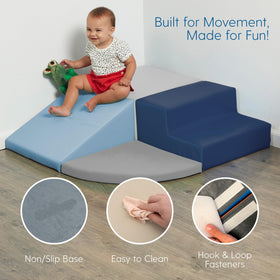 SoftScape foam detail highlights dense, soft materials for gentle learning.